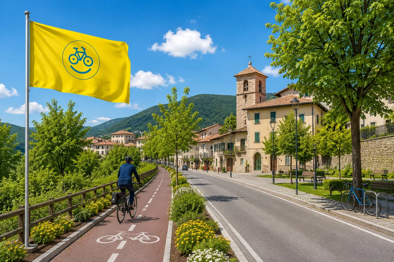 Vaglio conferma il riconoscimento FIAB ComuneCiclabile 2026